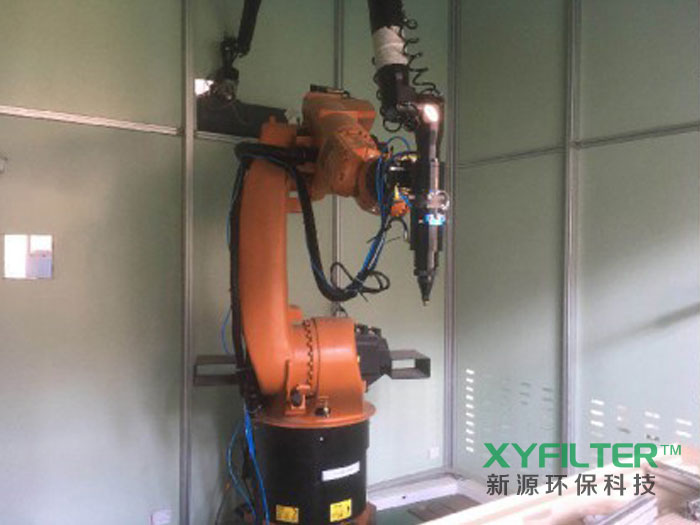 SMC激光切割煙塵粉塵治理工程案例